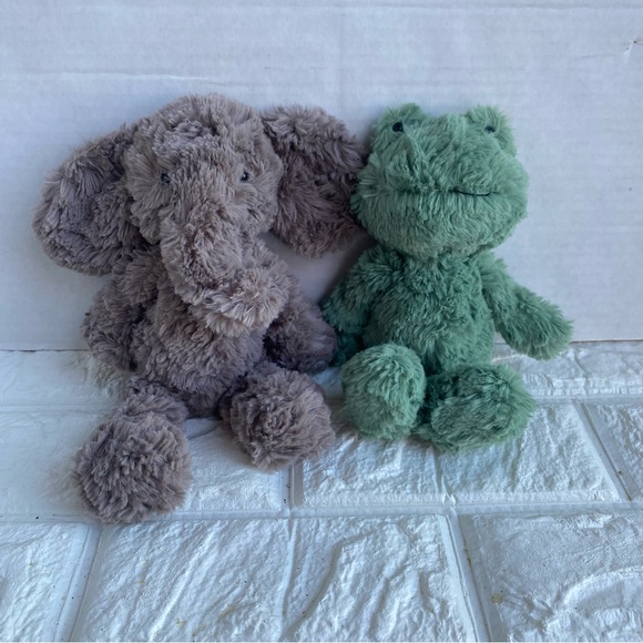London small squiggle frog and squiggle elephant stuffed...